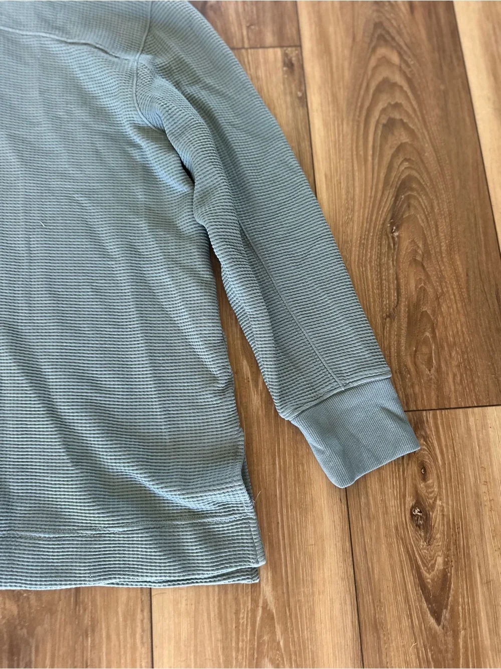 Athleta womens coaster luxe waffle hoodie size medium